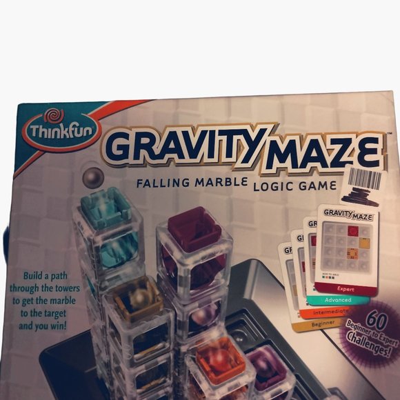 ThinkFun Gravity Maze Marble Run Falling Marble Logic Brain Game STEM Toy - Picture 8 of 10